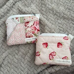 Mini wallets/makeup bags
